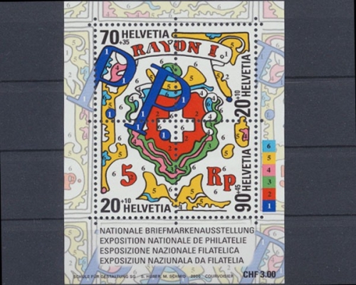 Schweiz, MiNr. Block 30, postfrisch