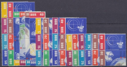 DDR, Michel Nr. 926-933 Zd - Kombi, postfrisch