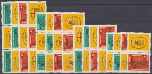DDR, Michel Nr. 1012-1013 Zd - Kombi, gestempelt