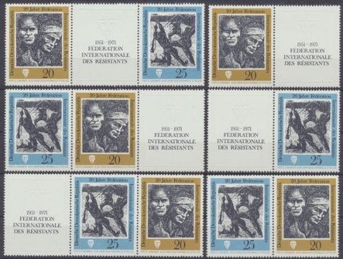 DDR, Michel Nr. 1680-1681 Zd - Kombi, gestempelt