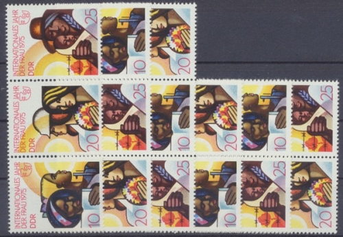 DDR, Michel Nr. 2019-2021 Zd - Kombi, postfrisch