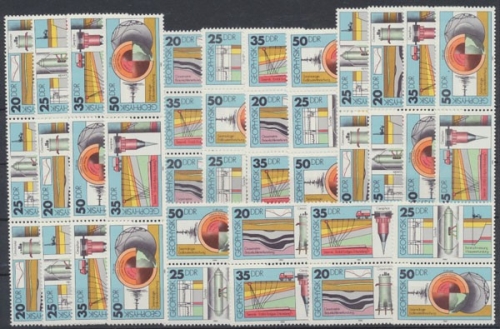 DDR, Michel Nr. 2557-2560 Zd - Kombi, postfrisch