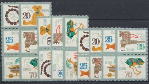 DDR, Michel Nr. 2661-2666 Zd - Kombi, gestempelt