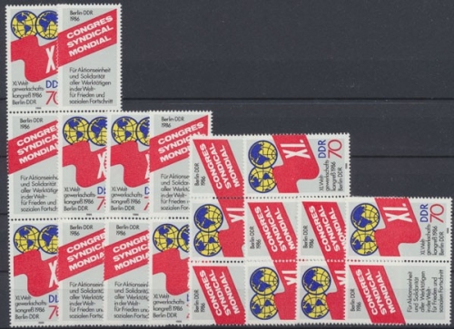 DDR, Michel Nr. 3049 Zd - Kombi, postfrisch