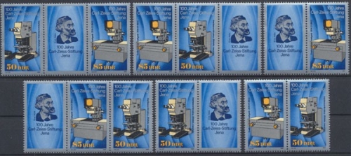 DDR, Michel Nr. 3252-3253 Zd - Kombi, gestempelt