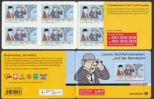 Deutschland (BRD), Michel Nr. MH 83, postfrisch