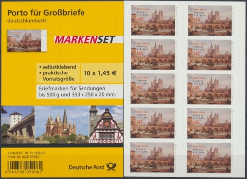 Deutschland (BRD), MiNr. FB 6, postfrisch