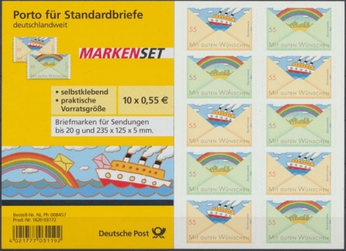 Deutschland (BRD), Michel Nr. FB 13, postfrisch