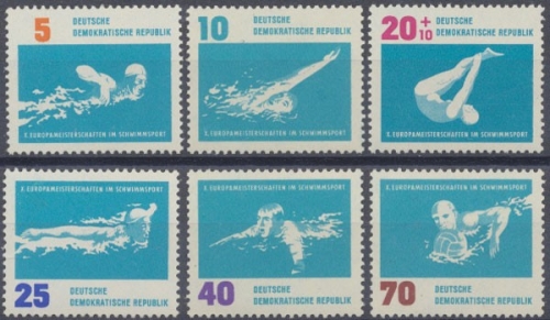 DDR, Michel Nr. 907-912, postfrisch (312681)