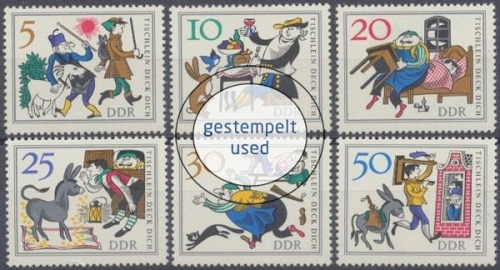 DDR, Michel Nr. 1236-1241, gestempelt (312852)