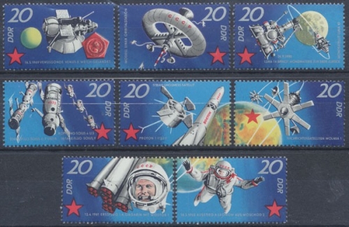 DDR, Michel Nr. 1636-1643, postfrisch (313071)