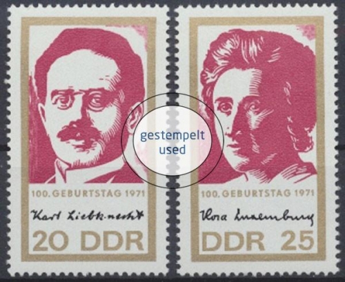 DDR, Michel Nr. 1650-1651, gestempelt (313082)