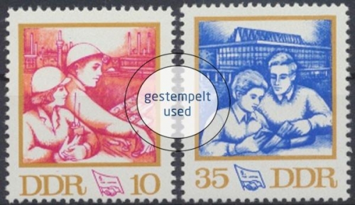 DDR, Michel Nr. 1761-1762, gestempelt (313162)