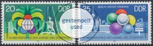 DDR, Michel Nr. 2345-2346, gestempelt (313552)