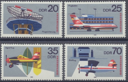 DDR, Michel Nr. 2516-2519, postfrisch (313721)