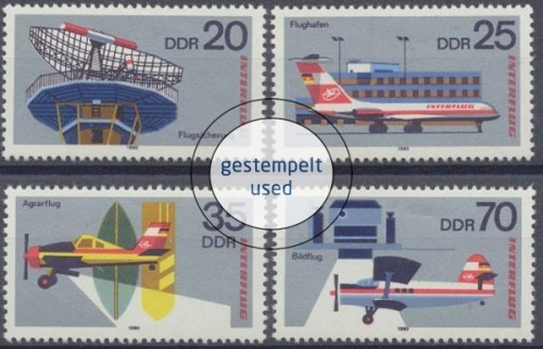 DDR, Michel Nr. 2516-2519, gestempelt (313722)