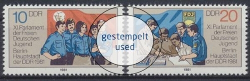 DDR, Michel Nr. 2609-2610, gestempelt (313852)