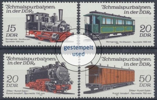 DDR, Michel Nr. 2792-2795, gestempelt (314022)