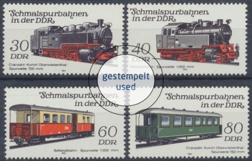 DDR, Michel Nr. 2864-2867, gestempelt (314102)