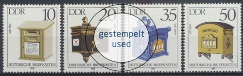 DDR, Michel Nr. 2924-2927, gestempelt (314212)