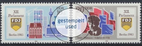 DDR, Michel Nr. 2947-2948, gestempelt (314252)