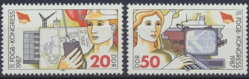 DDR, Michel Nr. 3086-3087, postfrisch (314441)