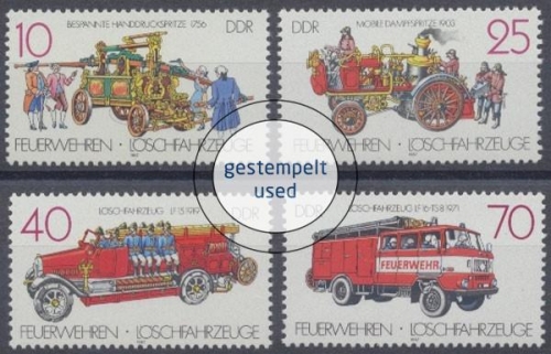 DDR, Michel Nr. 3101-3104, gestempelt (314482)