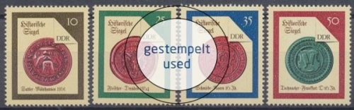 DDR, Michel Nr. 3156-3159, gestempelt (314572)