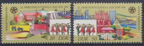 DDR, Michel Nr. 3168-3169, postfrisch (314591)