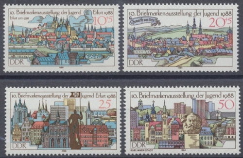 DDR, Michel Nr. 3173-3176, postfrisch (314601)