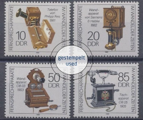 DDR, Michel Nr. 3226-3229, gestempelt (314672)