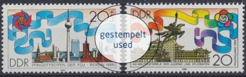 DDR, Michel Nr. 3248-3249, gestempelt (314702)