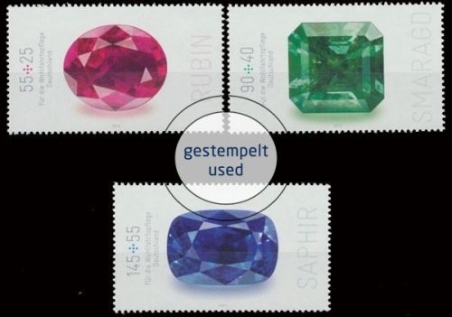 Deutschland (BRD), Michel Nr. 2901-2903, gestempelt