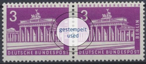 Berlin, Michel Nr. 231 WP, gestempelt (332262)