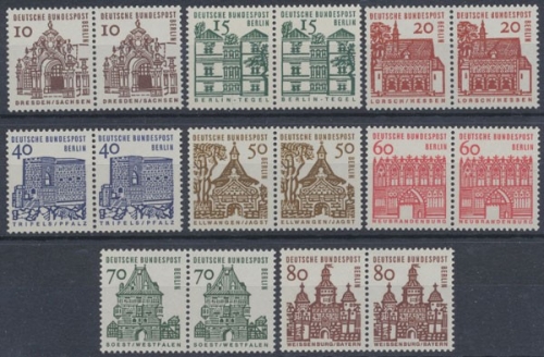 Berlin, Michel Nr. 242-249 WP, postfrisch (331111)