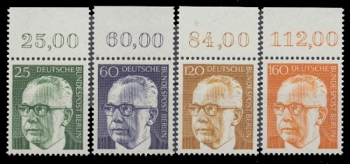 Berlin, Michel Nr. 393-396 OR, postfrisch (331231)
