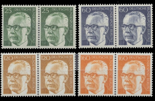 Berlin, Michel Nr. 393-396 WP, postfrisch (331241)