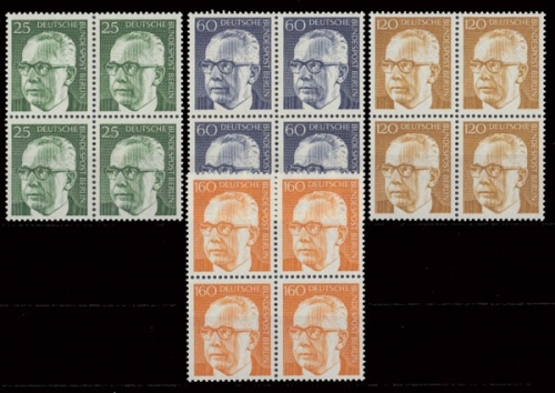 Berlin, Michel Nr. 393-396 VB, postfrisch (331251)