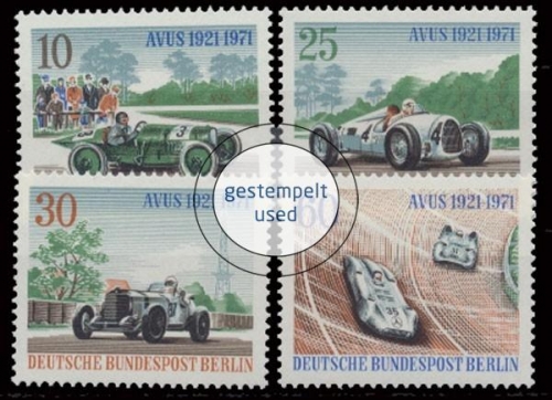 Berlin, Michel Nr. 397-400, gestempelt (331262)