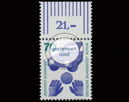 Berlin, Michel Nr. 453 OR, gestempelt (331342)