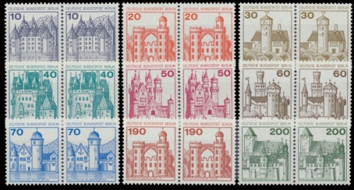 Berlin, Michel Nr. 532-540 A WP, postfrisch (331431)
