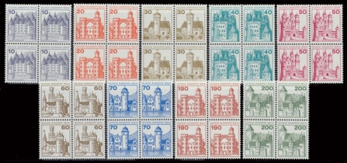 Berlin, Michel Nr. 532-540 A VB, postfrisch (331441)