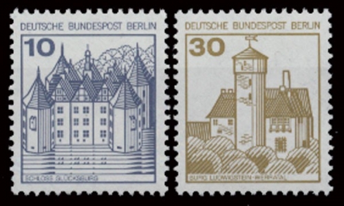 Berlin, Michel Nr. 532+534 A II, postfrisch (331461)