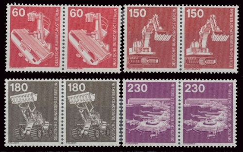 Berlin, Michel Nr. 582-586 WP, postfrisch (331501)