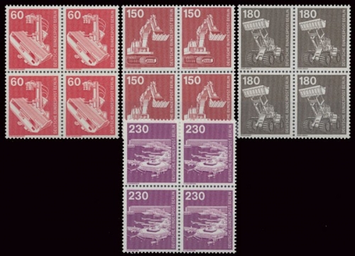 Berlin, Michel Nr. 582-586 VB, postfrisch (331511)