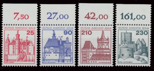 Berlin, Michel Nr. 587-590 OR, postfrisch (331521)