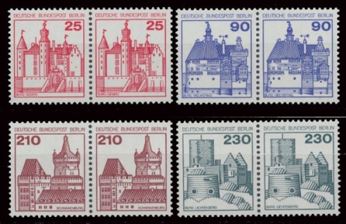 Berlin, Michel Nr. 587-590 WP, postfrisch (331531)