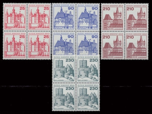 Berlin, Michel Nr. 587-590 VB, postfrisch (331541)