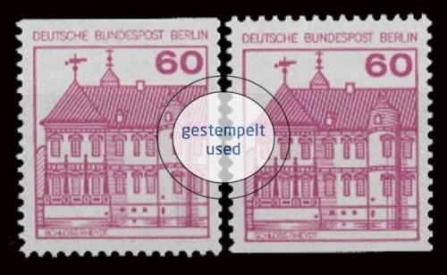 Berlin, Michel Nr. 611 C/D, gestempelt (331582)