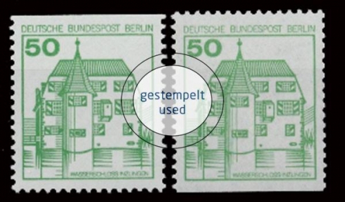 Berlin, Michel Nr. 615 C/D, gestempelt (331622)